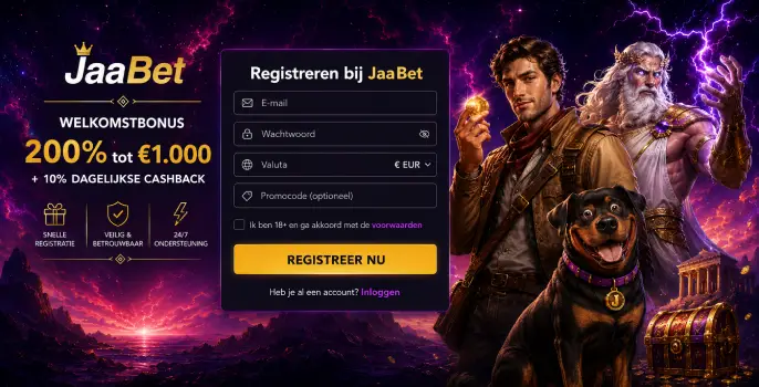 Jaabet Casino Login banner